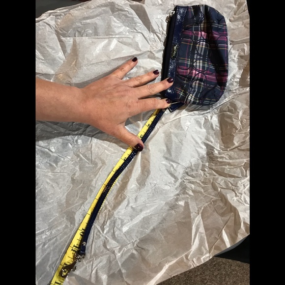 Coach multi plaid tartan patent leather wristlet - Picture 16 of 16